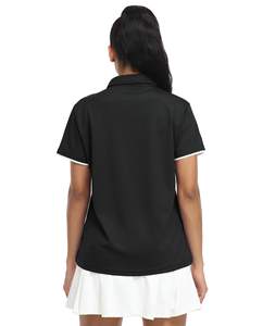Verano informal para mujer para camisetas de polo Impreso personalizado 100% Algodón Ajuste suelto Mejor precio Mujeres para polo - Product Image 2
