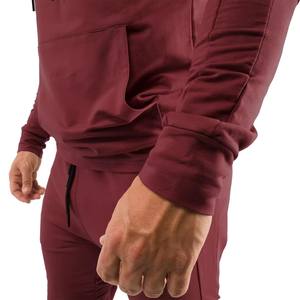 Ensemble de survêtements pour hommes en polaire technique 2026, design personnalisé avec logo, couleur unie pour l'hiver - Product Image 5