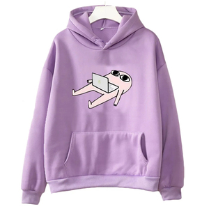 Sweats à capuche/sweatshirts pour femmes ensemble tout blanc uni surdimensionné hommes et femmes à capuche OEM soutien sweats à capuche personnalisés - Product Image 6