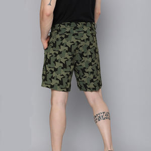 <b>Green</b> Solid Eco-Friendly High Street <b>Men's</b> <b>Shorts</b> Soft Polyester Fabric Elastic Waist Drawstring Casual - Product Image 6