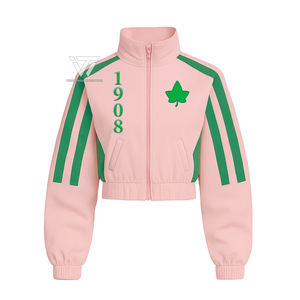 Alfa Griega al por Mayor |   Kapa |   Chaqueta Corta Cortavientos Bordada de la Hermandad Alpha AKA - Product Image 1