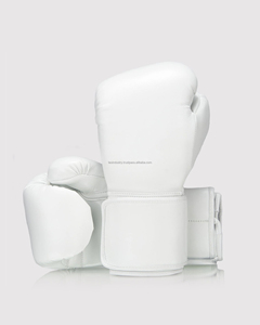 ถุงมือชกมวยสีดำสำหรับผู้ใหญ่มืออาชีพหนังเวลโครสำสำหรับใส่ชกมวยออกแบบโลโก้ได้ตามต้องการ - Product Image 1