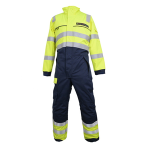 Multipurpose Fire Resistance Coverall uniform FR Cotton Fabric Level D Protection Customized Logo for Ladies Lab work - Product Image 3