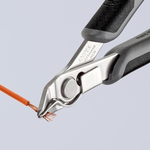 คีมตัดข้างอิเล็กทรอนิกส์ KNIPEX Super-Knips ขนาด 125 มม. แบบ 1 หน้า ไม่ขัดเงา - Product Image 3