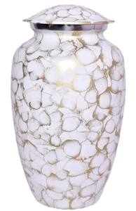 Urne commémorative pour cendres humaines Urnes de crémation en métal pour cendres humaines adultes Urnes commémoratives Design peint Fournitures funéraires - Product Image 3