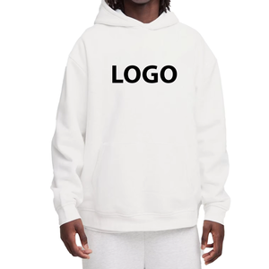 Sweat à capuche d'hiver pour homme avec logo personnalisé, 100% coton, tissu éponge français, respirant, de haute qualité, pull-over, lavage à l'acide, vintage - Product Image 6