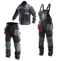 Combinaison de travail en nylon personnalisée de haute qualité K-T pour hommes veste de protection style pantalon vêtements de travail pour les travailleurs miniers