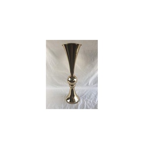 Suministros para eventos y fiestas Centros de mesa de cristal para bodas Soporte de flores de cristal alto artificial con cuentas de cristal - Product Image 6