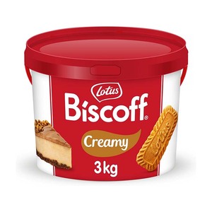 โถบิสกิตขนาด3กก. รสชาติบิสกิตคาราเมลเรียบสำหรับทำขนมเบเกอรี่และท็อปปิ้งไอศกรีม - Product Image 4