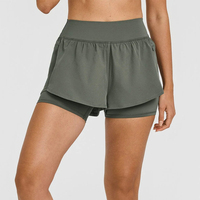 Shorts de sport et yoga personnalisés les plus vendus avec poches, nouveau design, taille mi-haute, séchage rapide, écologiques et respirants pour femmes