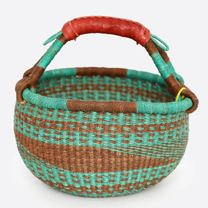 Organisateur décoratif en paille faite à la main en jonc de mer naturel, vente en gros OEM durable du Vietnam - Product Image 6