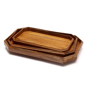 Ensemble de 3 plateaux en bois - Product Image 3