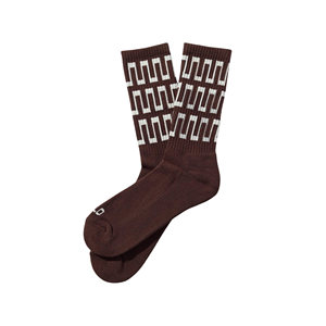 ODM Retro Geometric Crew Calcetines Ropa informal de algodón de alta calidad para hombres y mujeres Absorbente de sudor Hecho en la fábrica de Vietnam - Product Image 5
