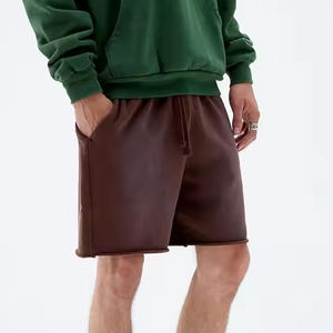 Shorts d'été personnalisés 2026 avec logo, shorts de jogging vierges, shorts vintage délavés à l'acide pour hommes - Product Image 3
