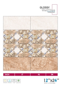 Carreaux muraux en céramique de qualité supérieure 300x600mm pour la décoration murale extérieure intérieure/extérieure résidentielle commerciale - Product Image 3