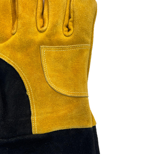 Gants en cuir en fibre d'aluminium extrêmement résistants à la chaleur Vêtements de sécurité industrielle pour la lutte contre les incendies Soudage Autres - Product Image 2
