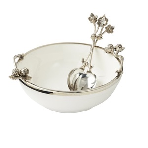 Tazón de Metal para Servir Frutas, para el Hogar, Hoteles y Restaurantes, Servidor de Alimentos, Cena, Utensilios de Lujo para Hotel, Sopa, Hecho a Mano - Product Image 2