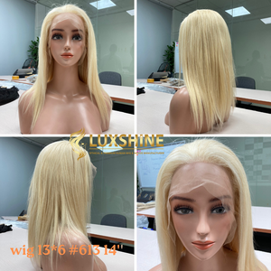 bob <b>Wigs</b> Human Hair Lace Front Glueless Full Lace <b>Wig</b> Raw Vietnamese Hair Luxshine Ruby Virgin Hair - Product Image 3