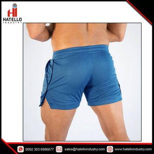 Pantalones cortos de gimnasio de doble capa para hombre de colores personalizados con muestra gratis, ropa deportiva de playa al por mayor de verano - Product Image 5