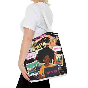 Borsa da Viaggio Free Spirit con Chiusura Aperta in Poliestere Resistente per Avventurieri - Product Image 4