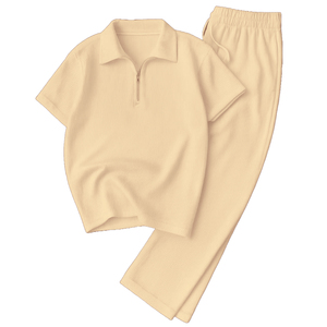 Nouveaux ensembles de pyjamas et shorts de nuit de qualité supérieure personnalisés Fabricant de shorts à revers imprimés personnalisés pour femmes Loungewear Women Pj Set - Product Image 3