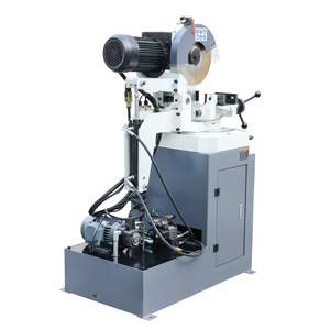 เลื่อยตัดโลหะแบบวงกลมไฮดรอลิกขนาด 12.4 นิ้ว กึ่งอัตโนมัติ พร้อมแป้นเหยียบควบคุม สำหรับเหล็กและอลูมิเนียม - ใช้งานได้สองแบบ - Product Image 5