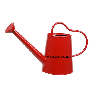 Black Powder Coated Metal Water Can Premium Quality Handmade Watering Can Classic Stylish Garden Ware Water Can - Product Image 5