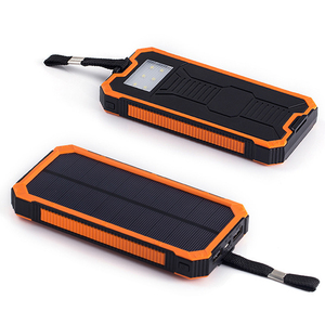 <span class=keywords><strong>Portable</strong></span> 20000mAh Double USB <span class=keywords><strong>Chargeur</strong></span> <span class=keywords><strong>Solaire</strong></span> Étanche Camping En Plein Air Power Bank avec Lumière LED pour Téléphone Mobile - Product Image 3