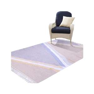 Meilleure vente abstrait pliable plat armure coton tapis écologique léger lavable doux tapis facile de stockage voyage temporaire - Product Image 1