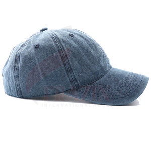 Chapeaux de papa en coton éponge décontractés de couleur unie pour hommes de qualité supérieure brodés à la main respirants et confortables avec logo personnalisé OEM toutes saisons - Product Image 5