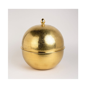 Gold Hammered Stainless Steel Hotel and Restaurant Metal 2liter/3liter/4liter/5liter/6 Liter and 8 Liter Wholesale - Product Image 1