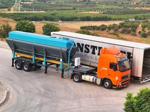 Silo de Cemento Móvil Horizontal de Acero Galvanizado, Portátil, con Capacidad de 39 Toneladas, para Proyectos de Construcción, Almacenamiento de Cemento de Alta Eficiencia - Product Image 4