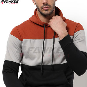 Sweat à capuche nouveau pull à capuche mode multicolore logo personnalisé hommes amples pull vintage polaire poche hommes sweat à capuche vente en gros - Product Image 5