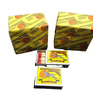 Allumettes Zebra brand wooden safety matches