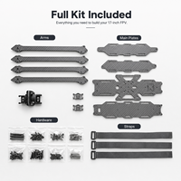 Châssis de drone FPV Ares 17 pouces en fibre de carbone, kit de châssis de quadricoptère UAV longue portée pour construction personnalisée professionnelle
