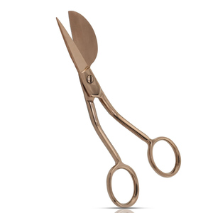 Ciseaux à bec de canard polis pour broderie, couture, façonnage de tissus et travaux d'art - Product Image 1