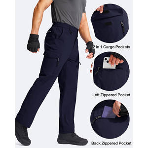 Latest Trendy Brand Striped Plaid Pocket Cargo Men's Pants Heavy-duty Pocket <b>Work</b> Designer Cargo Men's <b>Trousers</b> Casual Knitted - Product Image 3