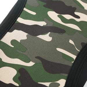 ปลอกพยุงเข่านีโอพรีนแบบดึงขึ้นหนัก7มม. ชุดออกกำลังกายฟิตเนสยกน้ำหนักลายพราง - Product Image 3