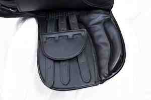 Silla de Montar Inglesa Occidental de Cuero Genuino con Logotipo Personalizado y Cómoda Almohadilla Ecuestre para Montar a Caballo - Product Image 2