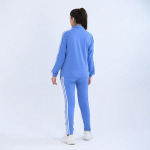 Conjunto Completo de Chaqueta y Pantalón de Primera Calidad, Ecológico, Transpirable, Unisex, con Rayas Azules y Blancas, Personalizado, Elegante y Moderno - Product Image 5