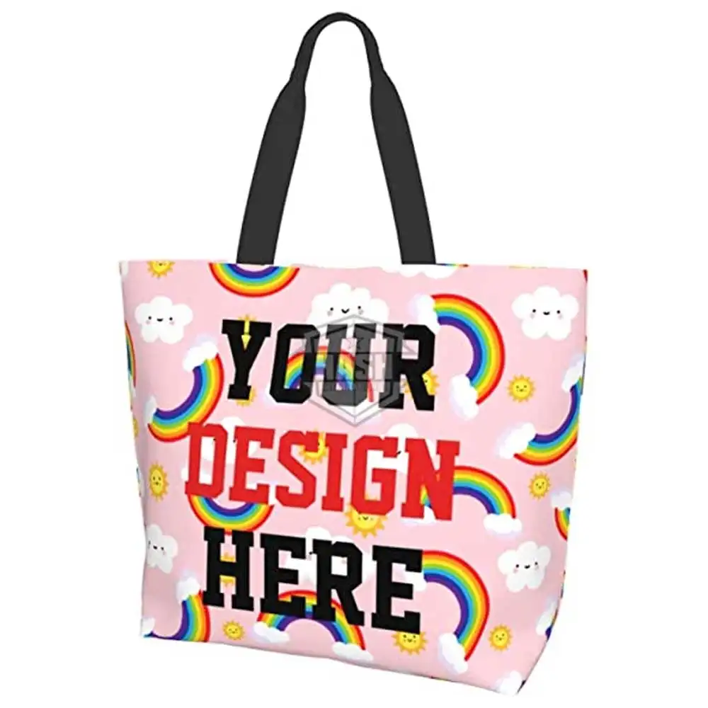 Новейший тренд в отрасли, сумки-тоуты на заказ, сумки с вашим логотипом, текстом, картинкой, дорожные деловые сумки для покупок