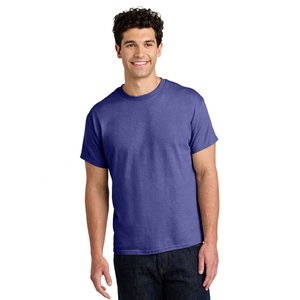 Camiseta Básica de Algodón para Hombre, Cuello Redondo Clásico, Manga Corta, Personalizable con Logotipo, Fabricante Mayorista OEM - Product Image 3