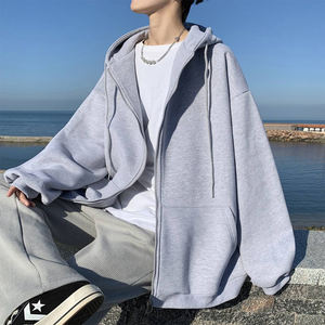 เสื้อกันหนาวผ้าฟลีซหนาสำหรับผู้ชาย,เสื้อกันหนาวลำลองมีฮู้ดสำหรับฤดูหนาว - Product Image 3