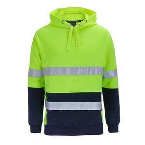 Sudadera CON CAPUCHA DE SEGURIDAD DE INVIERNO reflectante de alta visibilidad superventas sudaderas con capucha de trabajo OEM personalizadas para hombres - Product Image 1