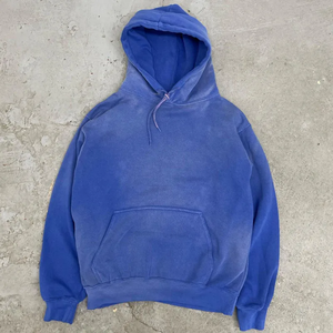 Sudadera con Capucha de Manga Larga para Hombre, de Alta Calidad, con Estampado Digital Invernal, Personalizada, Gruesa, de Felpa, 100% Algodón, Hombros Caídos - Product Image 2