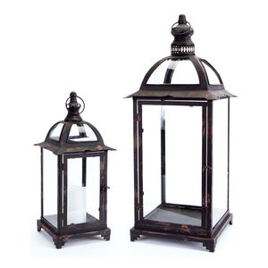 Trendy Handmade Metal and Glass <b>Candle</b> <b>Lantern</b> for Home & Garden New Design Wholesale <b>Candle</b> Holder - Product Image 4