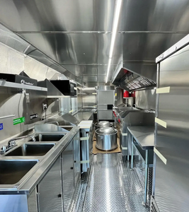 Remorque alimentaire multifonctionnelle en acier inoxydable personnalisable, camion alimentaire mobile commercial populaire pour les industries de vente au détail - Product Image 4