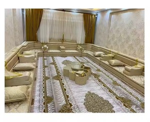 Modern Moroccan <b>Majlis</b> <b>Sofa</b> Arabic Maghribi Majles for Outdoor Dining Hotel Use with Practical Storage Features Arabian Style - Product Image 2