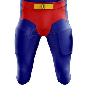 Uniforme de Fútbol Americano de Poliéster Transpirable de Alto Rendimiento con Tela Elástica para Velocidad y Entrenamiento - Product Image 4