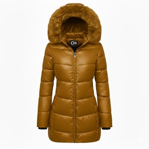 Chaquetas de Invierno para Mujer, Tejidas con Capucha, Ecológicas, Transpirables, de Alta Calidad, Diseño de Alta Gama, Bordado Nuevo - Product Image 2